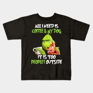 Funny Grinch Christmas Grinch Funny Gift Grinchmas Grinch Lovers Kids T-Shirt